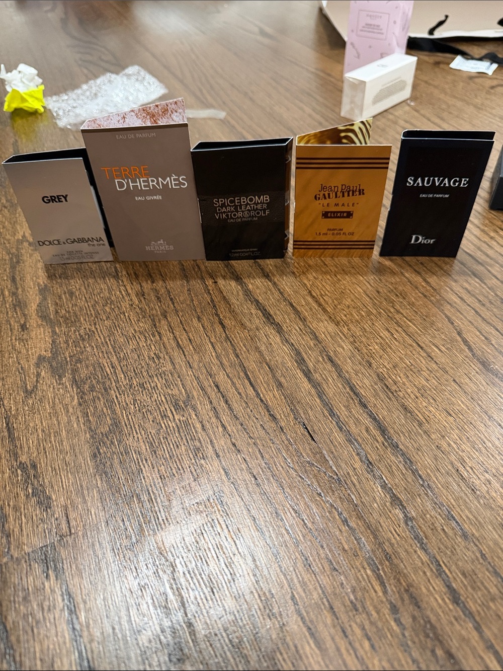 Set of 5 Designer Samples